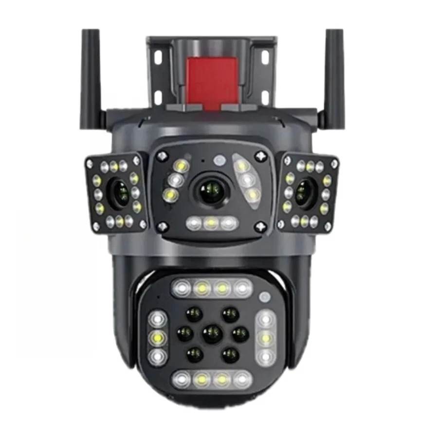 Telecamera di sorveglianza-WiFi-6K-12MP-IP PTZ- tre schermi -360 °-8x zoom-2 obb - Image 4 of 4