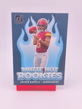 Jayden Daniels RC White Hot Rookies Panini Donruss NFL 2024 Washington