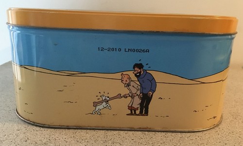 Boite à gateau Tintin - Le crabe aux pinces d'or 22x25cm hauteur 10cm - Picture 6 of 6