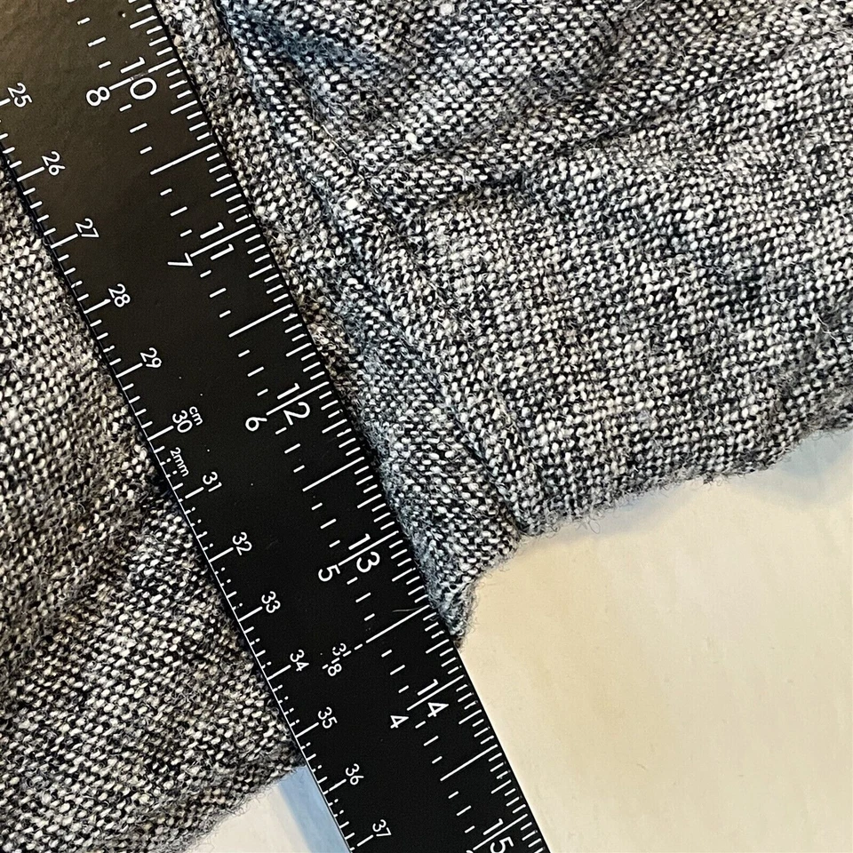 Pantalones Engineered Garments 32x28 Gris Tweed Hebilla Trasera Y2K De Colección Nueva York Hechos en EE. UU. Foto 3 de 4