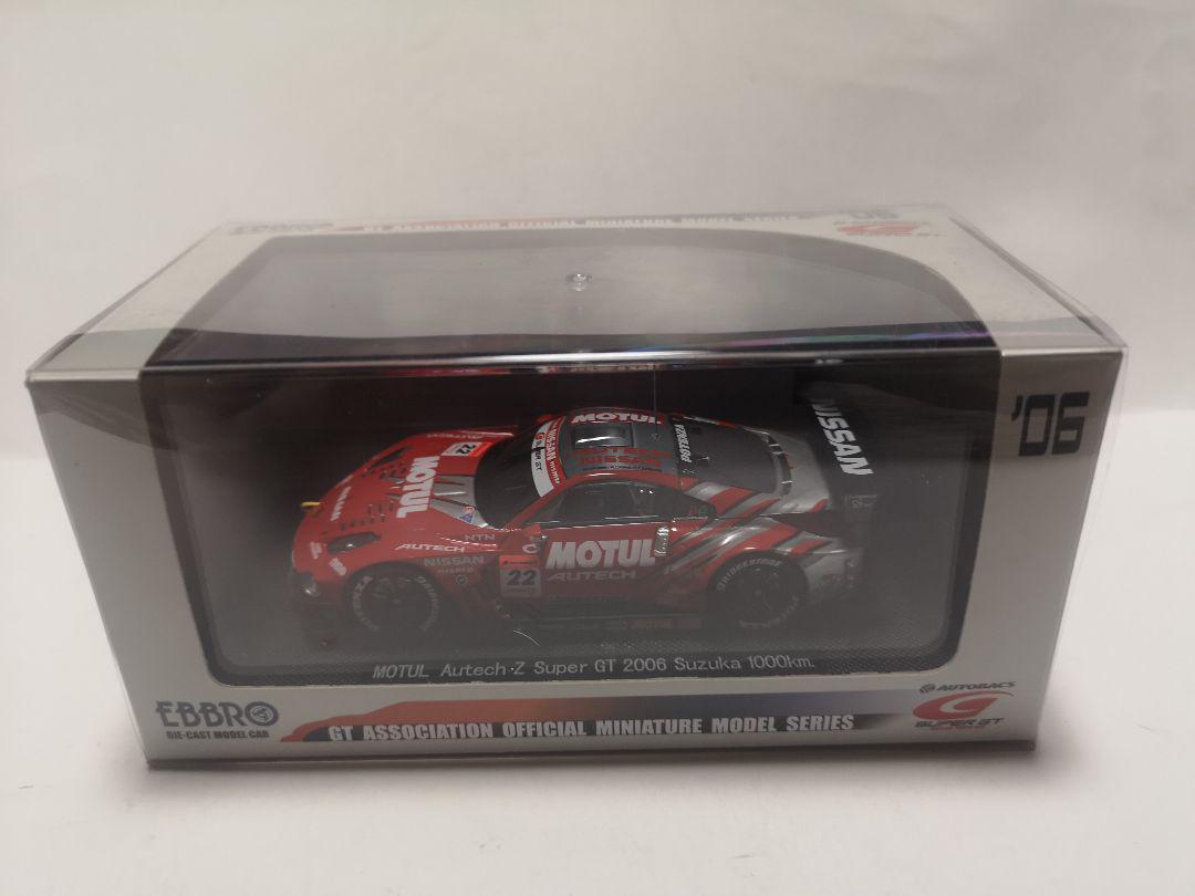 EBBRO 1/43 Motul Autech Nissan Z Super GT500 2007 #22 Finished