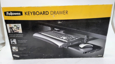 Fellowes Office Suites Underdesk Keyboard Drawer Black CRC 9140303