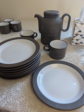 Lancaster Vitramic Hornsea Palatine Pottery 8x 20cm plates (lunch plates) etc