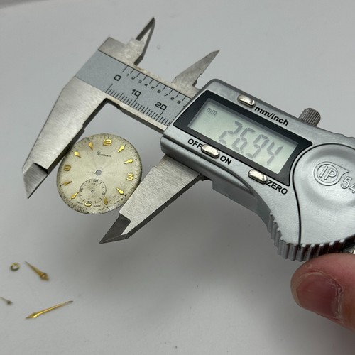 28,6mm Pioneer FHF Cal 70 Unruh Ok Uhrwerk Swiss Vintage Teile Ersatzteile - Bild 19 von 19