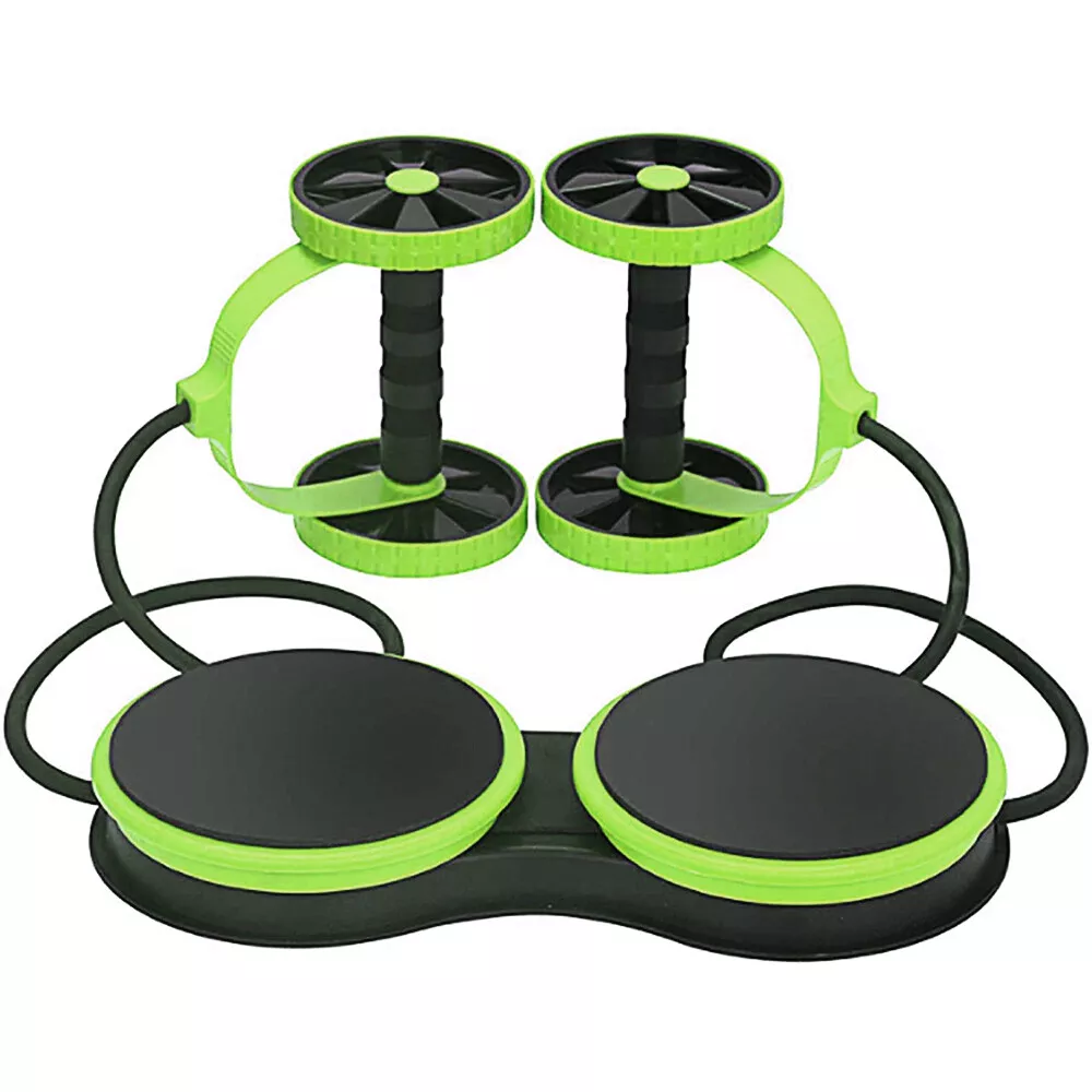Ab roller best sale with resistance bands
