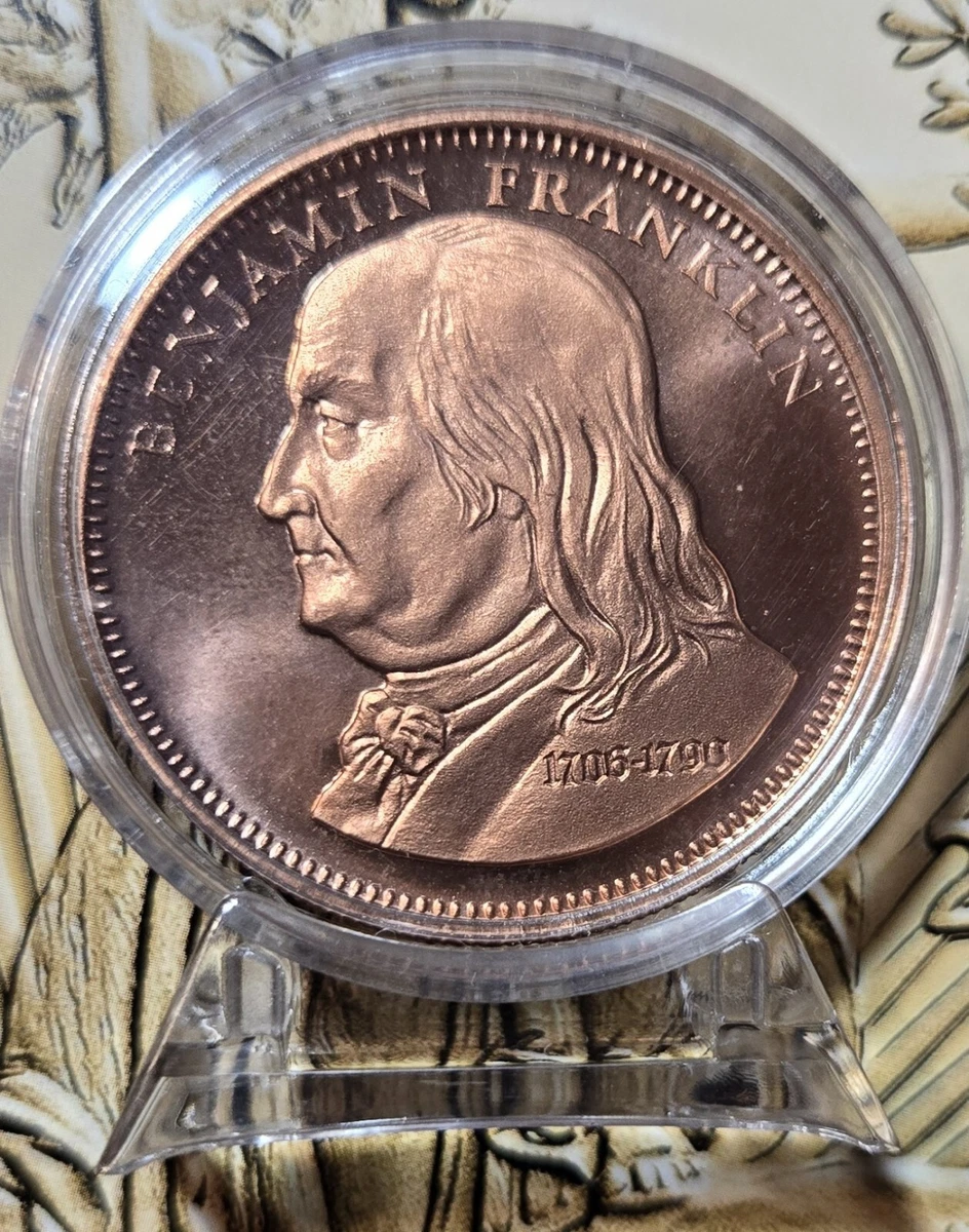 Franklin Mint 0.999 Silver Bullion Bars & Rounds 1 oz Precious