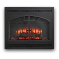 Outdoor Greatroom Rectangular Arch Built-in Electric Fireplace, Black, 34 In. on sale Outdoor Greatroom Rectangular Arch Built-in Electric Fireplace, Black, 34 In. on sale