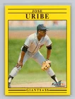 1991 Fleer Baseball Base UER Jose Uribe #275