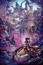 Metroid Prime Variant Dan Mumford 24x36 signed, embossed numbered X/50