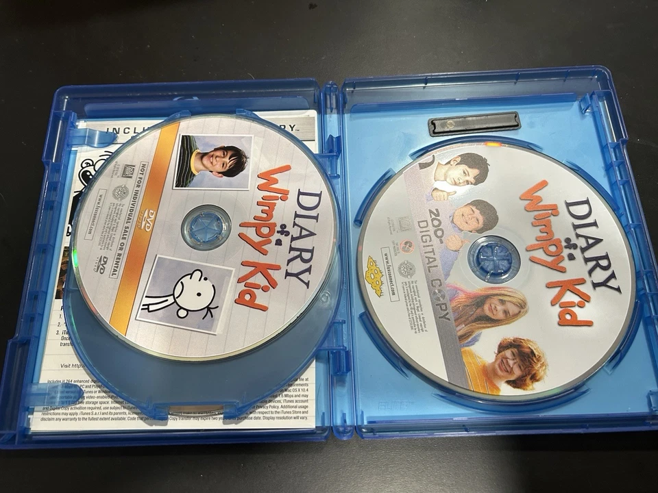 Diary of a Wimpy Kid The Cheesiest Edition DVD Blu-Ray Digital Copy W Slipcover - Image 4 of 4