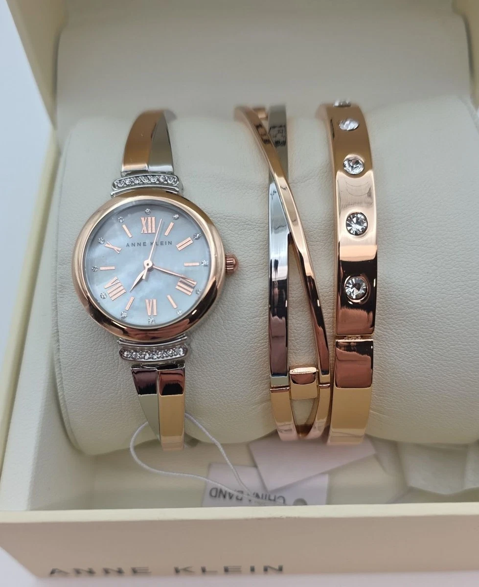 Anne Klein Rose Gold Band Wristwatches for sale | eBay display picture 1