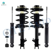 Set 4 Front Quick Complete Strut - Rear Shock For 2003 - 2007 Nissan Murano
