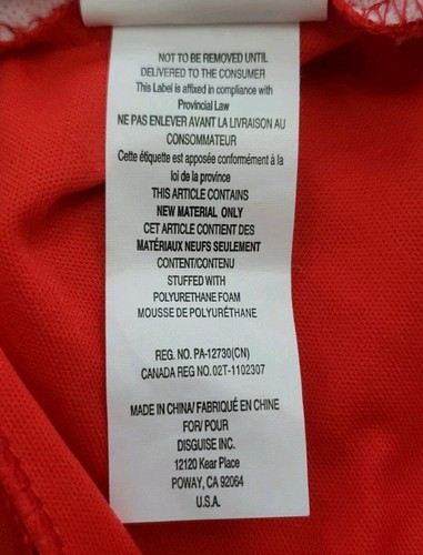 Disfraz de Halloween Saban's Power Rangers Megaforce Rojo Máscara de una pieza Talla M (7-8) - Imagen 13 de 15