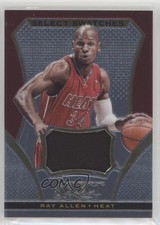 2013-14 Panini Select Select Swatches Ray Allen #54 HOF 10p1