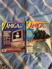 2 Issues of Antic's Amiga Plus Magazine