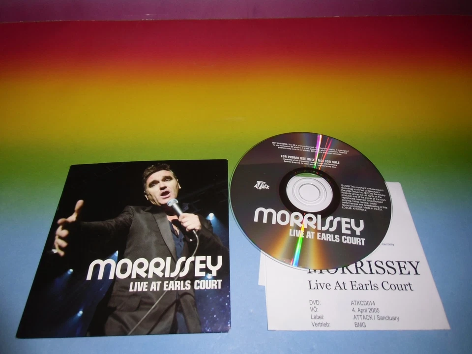 Morrissey - Live At Earls Court *2005*CARDSLEEVE*PROMO* INDIE*ROCK CD NEUWERTIG! - Bild 3 von 3