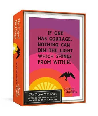 The Caged Bird Sings Note Cards, Maya Angelou