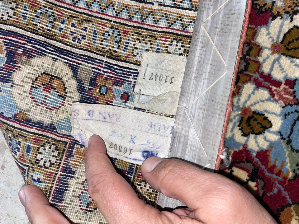 🕌 Kleiner Orientteppich Perserteppich Handgeknüpft – ca. 155 x 107  cm - Bild 2 von 4