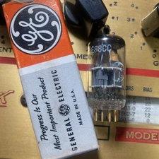 MULLARD  (GE lbl) 6922 E88CC Vacuum Tube