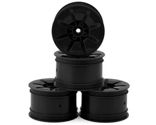 JConcepts Pioneer 2.2 Rear Buggy Wheels (Black) (4) [JCO3466B]