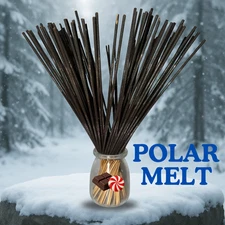 Polar Melt Hand-Dipped Dual Scent 11" Incense Sticks —25, 50, 100 Count