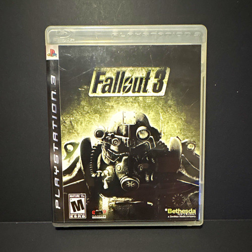 Bethesda Fallout 3 Complete w/ Manual/Survival Guide - PS3 NTSC M 2008 - Picture 1 of 4
