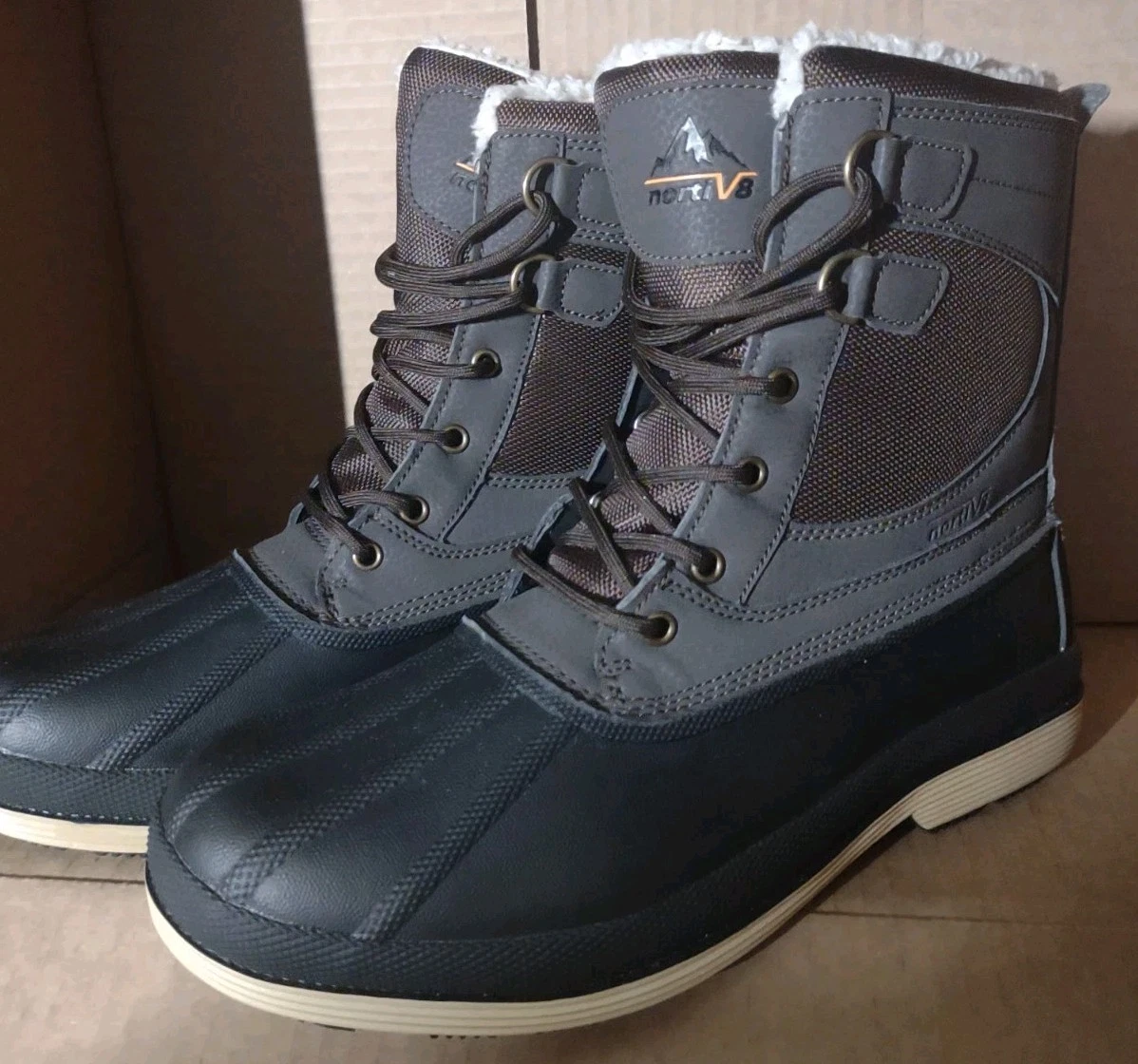 Men s Nortiv8 Waterproof Insulated Snow Boots US-11, EUR-44.5