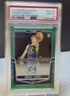 2024-25 Panini Donruss Optic Johnny Furphy PSA 10 Auto RC SS-FUR Green /49