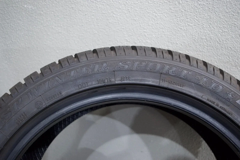 4 Dunlop SP Winter Sport 4D DSST RFT* 225 45 R17 91H Winterreifen DOT23 +7,5mm, - Bild 3 von 4