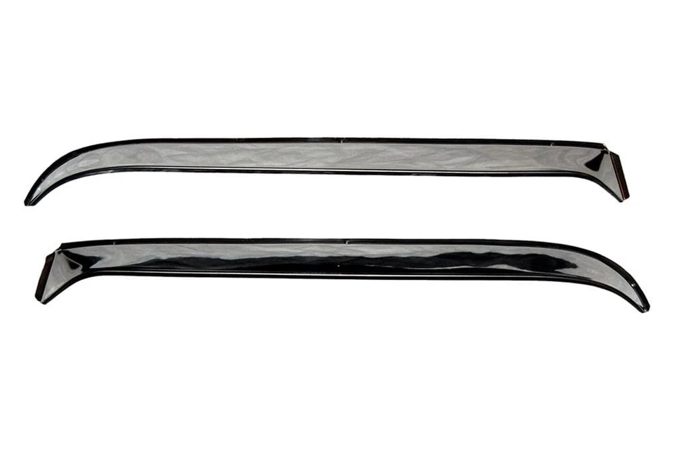 For Dodge Ramcharger 76-93 In-Channel Ventshade Polished Front Window Deflectors Foto 2 de 3