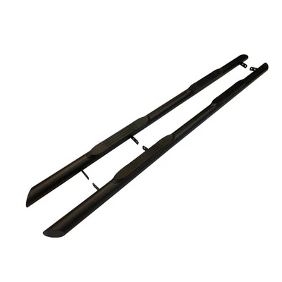 DIRECT4X4 Black SUS201 Stainless Steel Side Bars + Step Pads for Mercedes Vito/Viano 14+