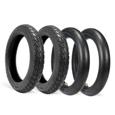 14x2.125 Tire and Tube Set,57-254 E-Bike Tire and Tube Set with CR202 Angled 