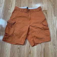 Vintage Polo Ralph Lauren Cargo Shorts Orange Men s 36 Tall/Long