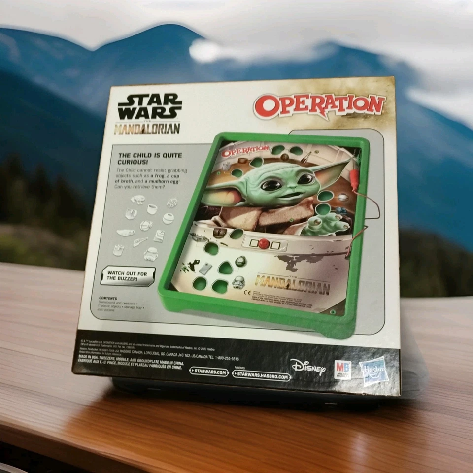 STAR WARS THE MANDALORIAN OPERATION BOARD GAME VEEY GOOD CONDITION. - Image 3 of 3