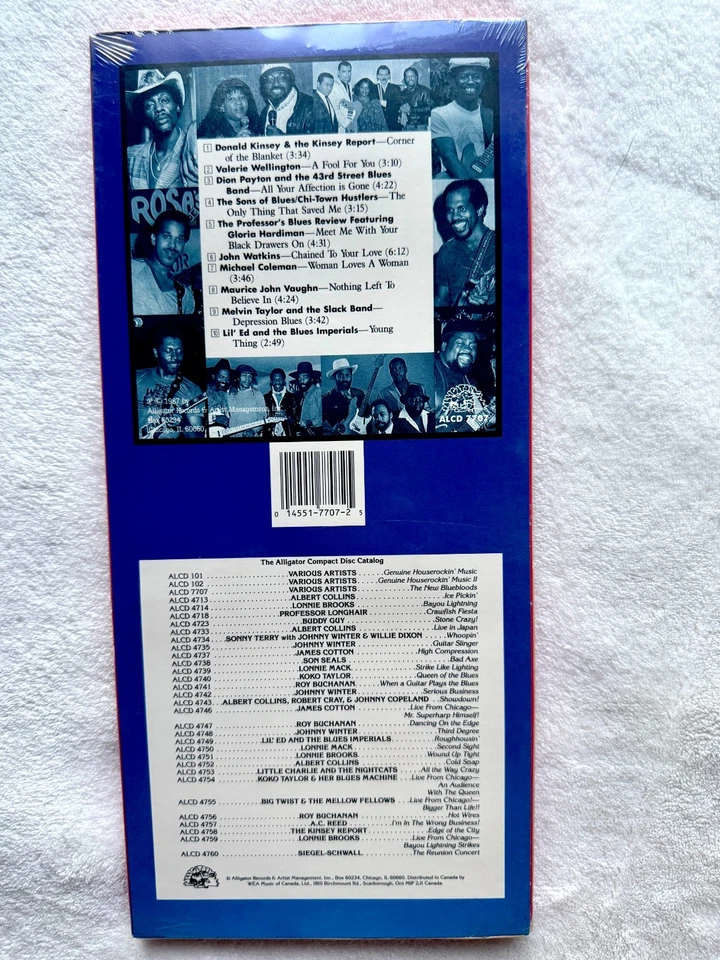 THE NEW BLUEBLOODS CD SEALED LONGBOX ALCD7707 CHICAGO BLUES MUSIC HOUSE OF PROMO - Image 4 of 4