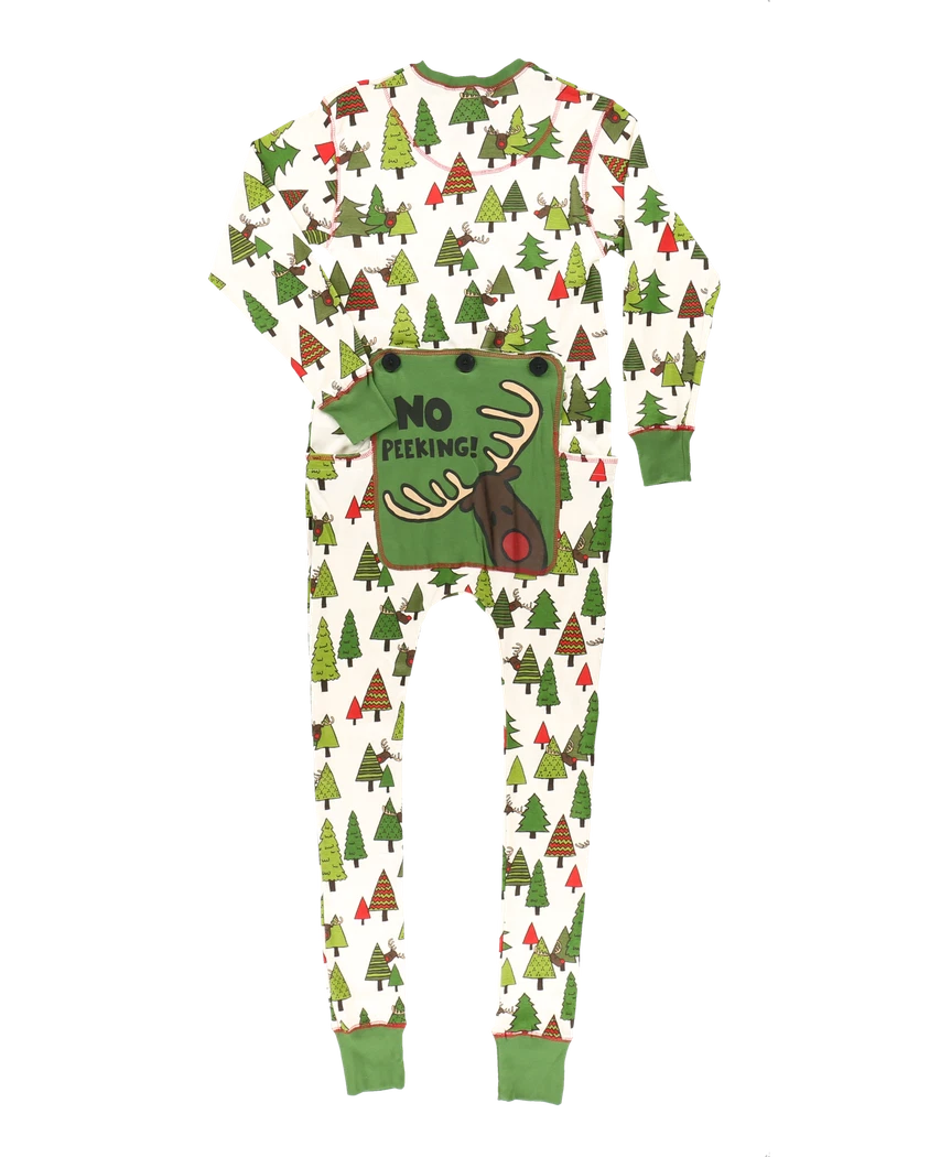  Lazy One Deer Christmas Matching Family Pajamas