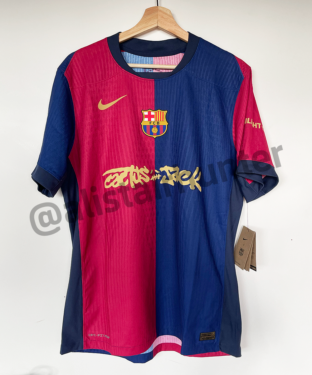 FC Barcelona x Travis Scott Ltd Edition 2024-25 Home Shirt: 1823