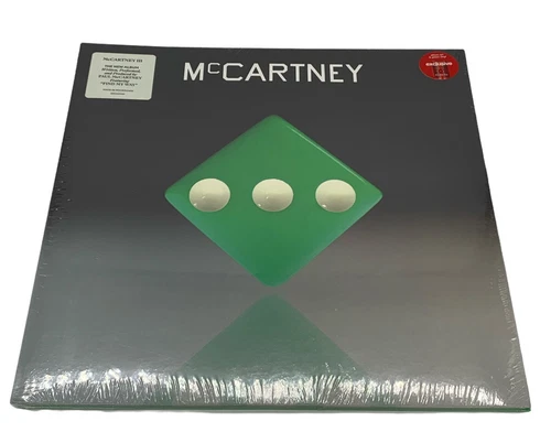 PAUL McCartney III 3 Audio LP Target Exclusive Vinyl Green Limited Edition NEW