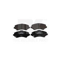 Bremsbelagsatz, Scheibenbremse NK 229335 FüR Chrysler Dodge Fiat Lancia VW Jeep