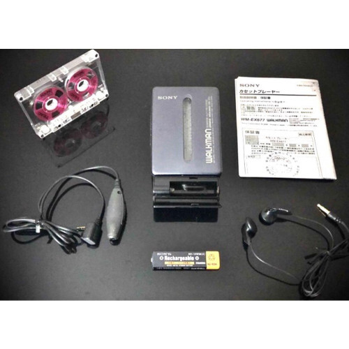 SONY WALKMAN カセットプレーヤー wm-ex677 Sony stereo cassette Walkman WM-EX677 in perfect working