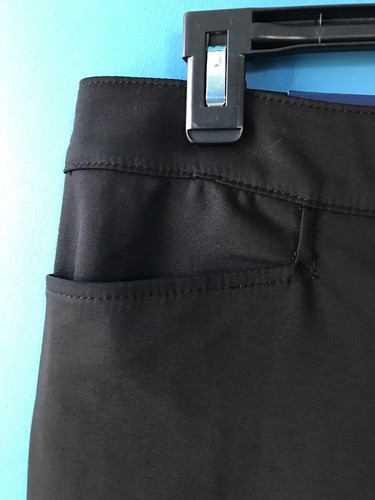 Chaps Women's Super Stretch Slimming Fit Slim Leg Black Pants 6s MSRP: $59 NEW - Picture 4 of 14
