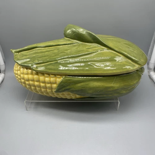 Shawnee Pottery Corn King USA #74 Large Casserole Dish with Lid *READ*