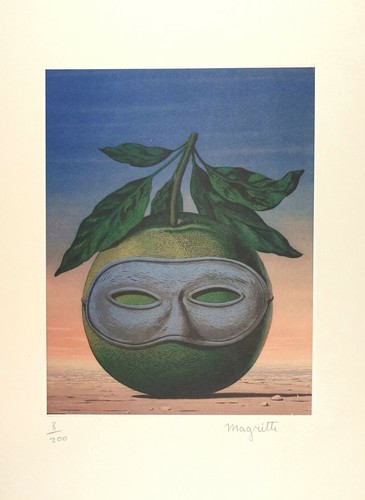 René Magritte, Souvenir de voyage, Hand Signed Lithograph - Picture 4 of 4