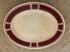 Vintage Homer Laughlin China Serving Platter Plate M41N8