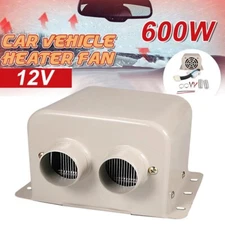 12V Electric Car Heating Heater Fan Defogger Defroster Demister Windshield 600W