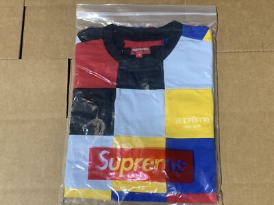 Supreme Patchwork Pique Tee Red M F/W 18 | eBay Supreme Patchwork Pique Tee Red M F/W 18 | eBay