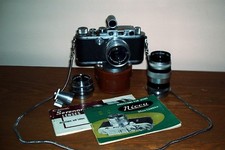 NICCA IIIA 35mm Camera Bundle with lenses