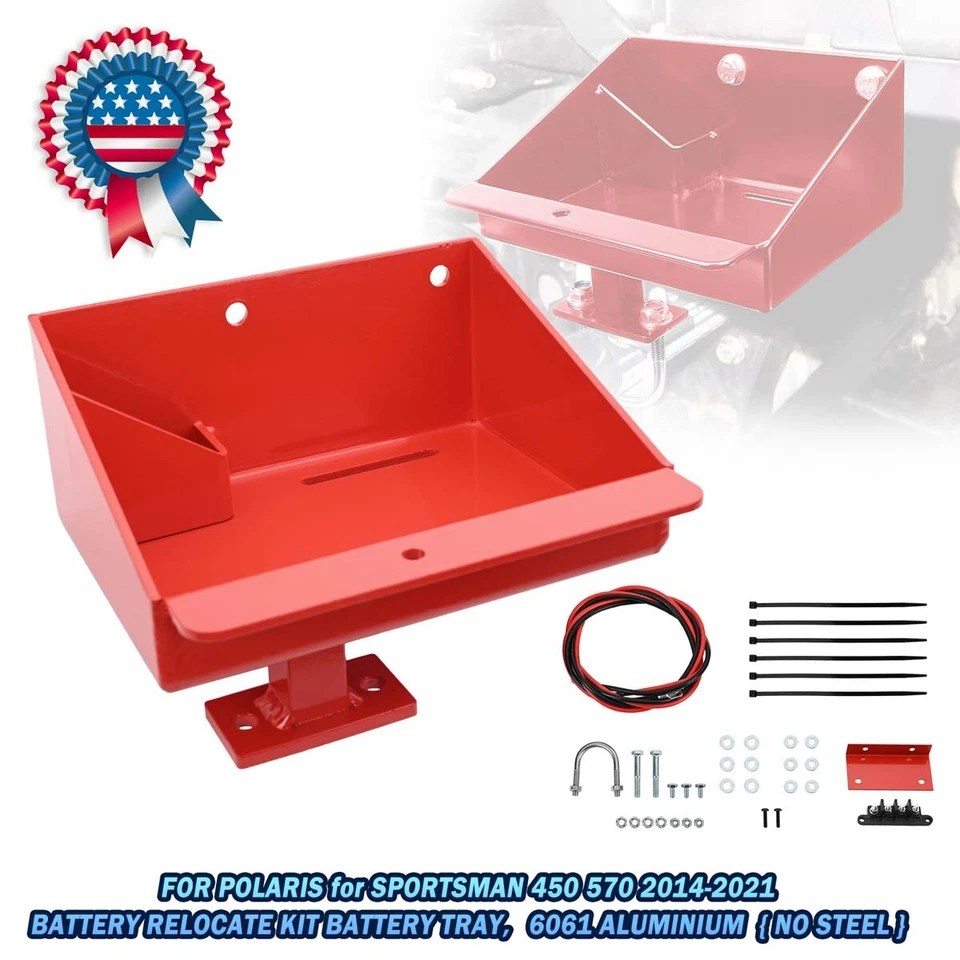For Polaris 2014-2021 Sportsman 450 570 Terminals Included Battery Relocate Kit Foto 3 de 4