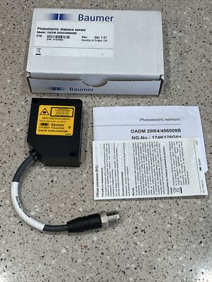 NEW Baumer 10161886 Thickness Sensor OADM 20I64/406008B Frauenfeld CH-8501