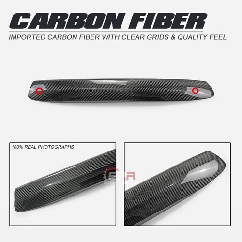 For MX5 Roaster Miata NC3 OE Carbon Fiber Front Grill Cover Mesh Glossy Exterior - Picture 2 of 10